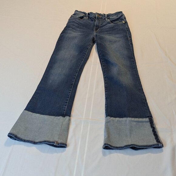 Frame Le Crop Mini Boot Size 26 Dark Vintage Wash Jeans